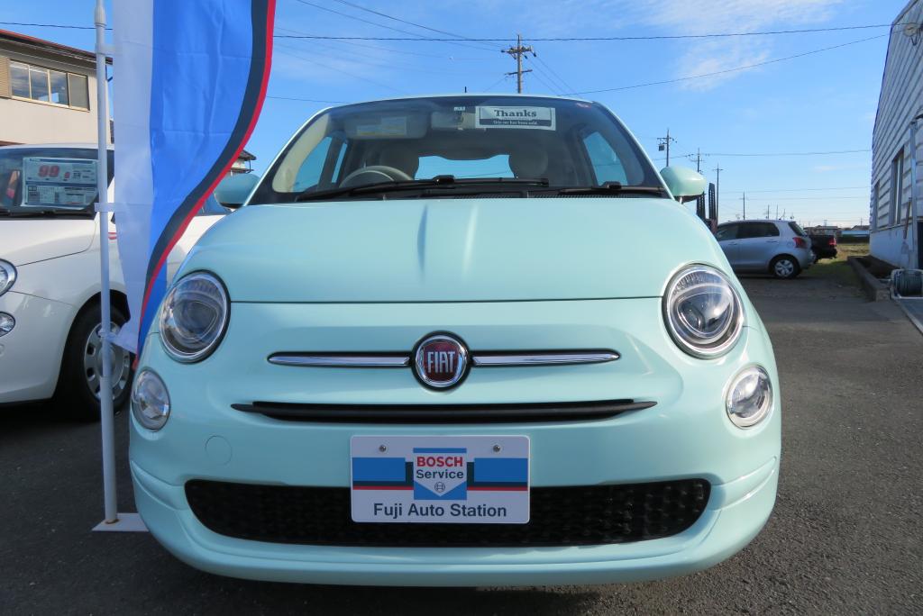 ご成約 Fiat５００１ ２pop ミントグリーン 実績紹介 冨士物産株式会社 Bosch Car Service 輸入車点検整備 浜松