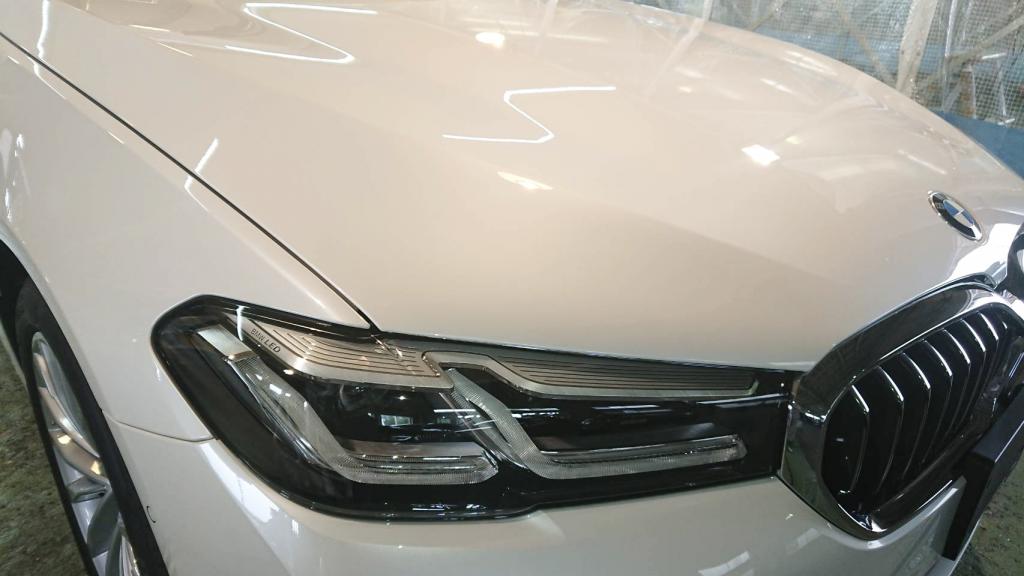 BMW  523d　コーティング施工ご入庫
