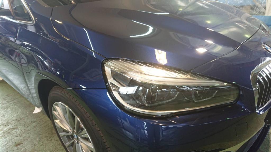 BMW  218i　コーティング施工ご入庫