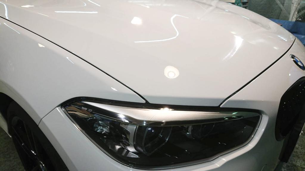 BMW　118d　コーティング施工ご入庫