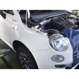フィアット　500　車検ご入庫