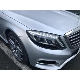 メルセデスベンツ　S550　ブレーキ警告灯点灯ご入庫