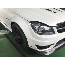 メルセデスベンツ　AMG C63　車検（事前見積）ご入庫