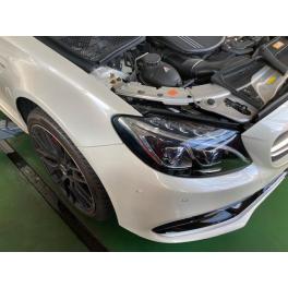 メルセデスベンツ　GLC　バッテリー交換ご入庫