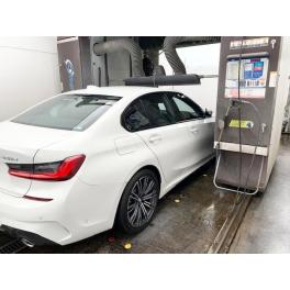 車に優しい【布ブラシ洗車機】BMW320D（富塚SS）